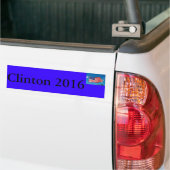 Hillary Clinton voor president 2016-bumpersticker Bumpersticker (Op Truck)