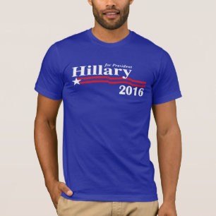 Hillary Clinton voor President 2016 Campaign Shirt