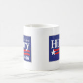 Hillary Clinton voor President 2016 koffie-Mok Koffiemok (Center)
