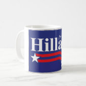 Hillary Clinton voor President 2016 Koffiemok (Voorkant links)