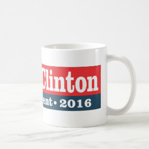 Hillary Clinton voor President 2016 Koffiemok