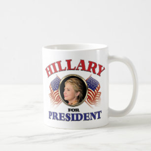 Hillary Clinton voor President 2016 Koffiemok