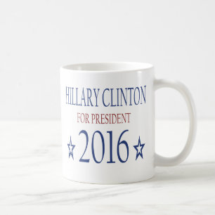 Hillary Clinton voor President 2016 Koffiemok