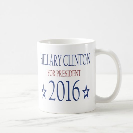 Hillary Clinton voor President 2016 Koffiemok (Rechts)