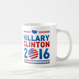 HILLARY CLINTON voor President 2016 Mok