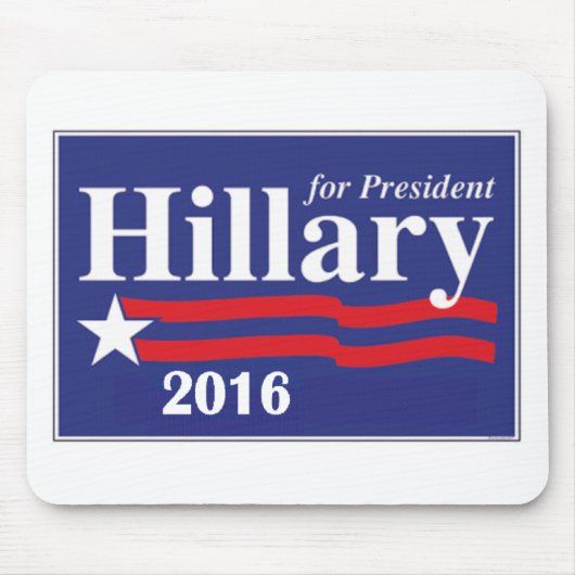 Hillary Clinton voor President 2016 Muismat (Voorkant)