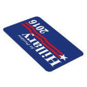 Hillary Clinton voor President 2016 Premium Magnet Magneet (Rechterzijde)