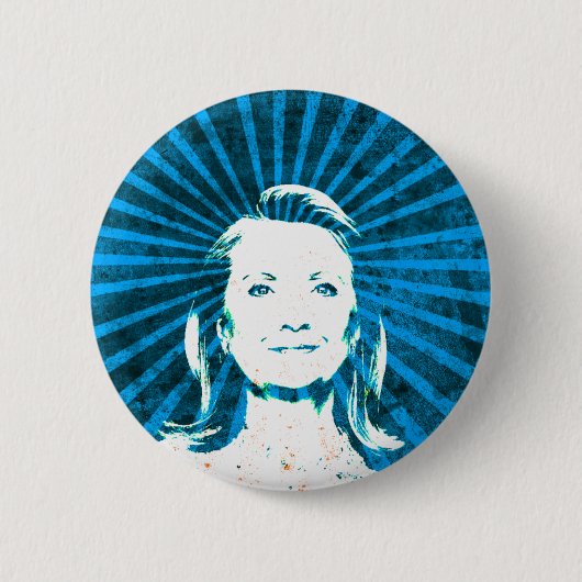 Hillary Clinton voor President 2016 Ronde Button 5,7 Cm (Voorkant)
