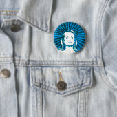Hillary Clinton voor President 2016 Ronde Button 5,7 Cm (In situ)
