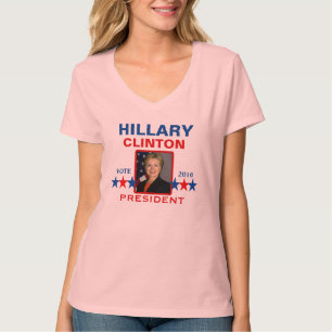 Hillary Clinton voor President 2016 T-shirt