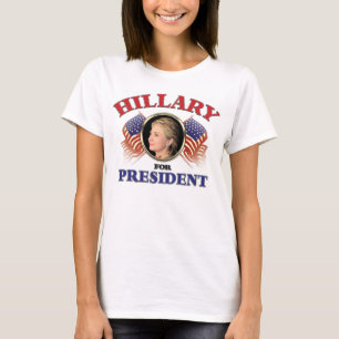 Hillary Clinton voor President 2016 T-shirt