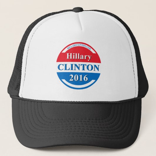 Hillary Clinton voor President 2016 Trucker Pet (Voorkant)