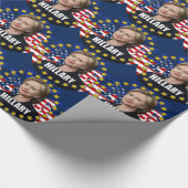 Hillary Clinton voor president 2016 — Wrapping Pap Cadeaupapier (Hoek)