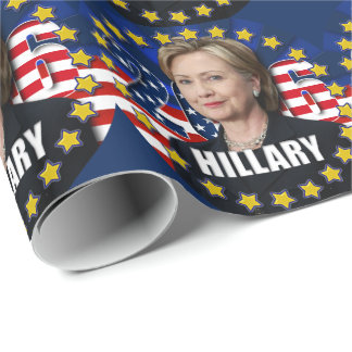 Hillary Clinton voor president 2016 — Wrapping Pap Cadeaupapier