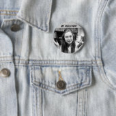 HILLARY CLINTON VOOR PRESIDENT RONDE BUTTON 5,7 CM (In situ)