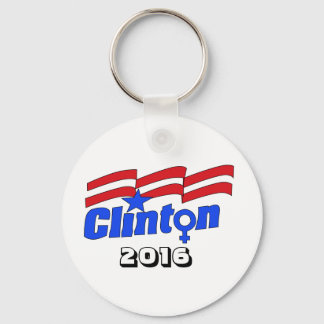 Hillary Clinton + Vrouw symbool Sleutelhanger