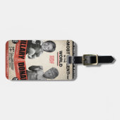 Hillary Clinton vs. Donald Trump 2016 Bagagelabel (Voorkant horizontaal)