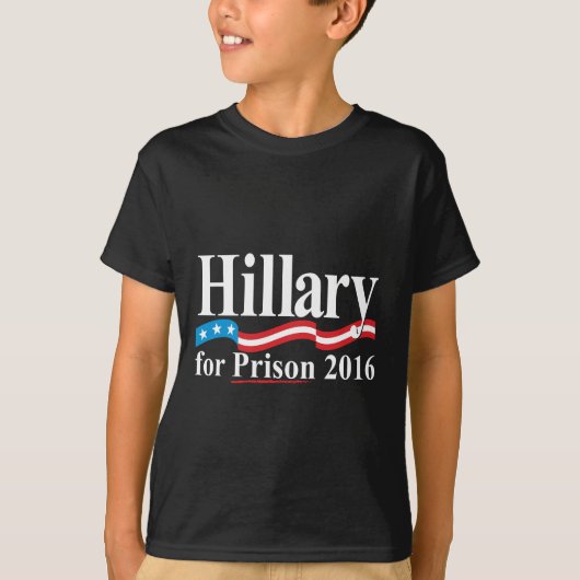 Hillary Clinton Vs. Donald Trump T-shirt (Voorkant)