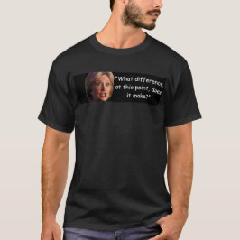 Hillary Clinton - Wat maakt het verschil? T-shirt
