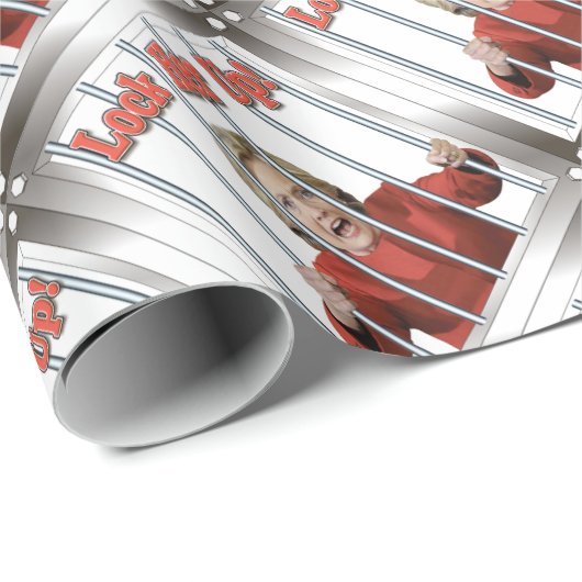 hillary clinton wrappapier cadeaupapier (Rol Hoek)