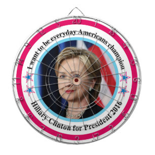 hillary dartbord