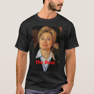 Hillary, de duivel t-shirt