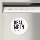 Hillary - Deal me in - Magneet (Insitu (Vaatwasser))