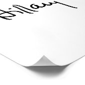 Hillary - Deal me in - Poster (Hoek)