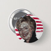 Hillary Email Scam Afbeelding Ronde Button 5,7 Cm (Voorkant /achterkant)