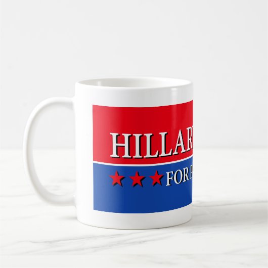 "HILLARY FOR PRISON 2016" KOFFIEMOK (Links)