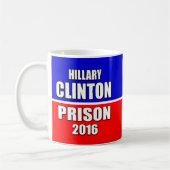 "HILLARY FOR PRISON 2016" KOFFIEMOK (Links)