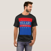 "HILLARY FOR PRISON 2016" T-SHIRT (Voorkant volledig)