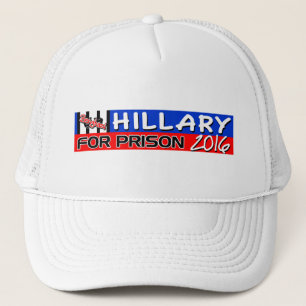 Hillary For Prison 2016! Trucker Pet
