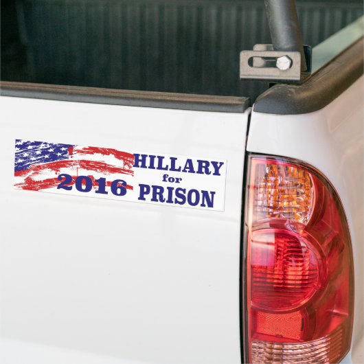 Hillary for Prison Bumpersticker (Op Truck)