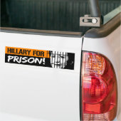 Hillary for Prison - Conservative - Bumpersticker (Op Truck)