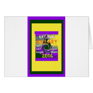 Hillary for USA President We zijn sterker samen