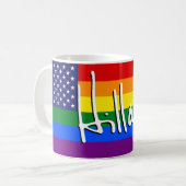 HILLARY "GAY PRIDE FLAG" KOFFIEMOK (Voorkant links)