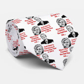 Hillary had 1 Job & Bill moest het uitbesteden Stropdas (Opgerold)