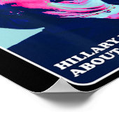 Hillary had gelijk over alles wat Hillary aan het  Poster (Hoek)