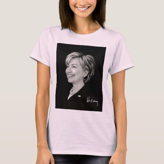 Hillary Headshot2 T-shirt (Voorkant)