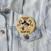 Hillary heeft Grit Ronde Button 7,6 Cm (In situ)