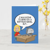 Hillary: Ik wilde je een Birthday e-mail sturen Kaart (Gele Bloem)