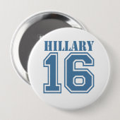HILLARY IN 2016.png Ronde Button 4,0 Cm (Voorkant /achterkant)