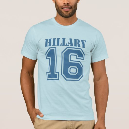 HILLARY IN 2016.png T-shirt (Voorkant)