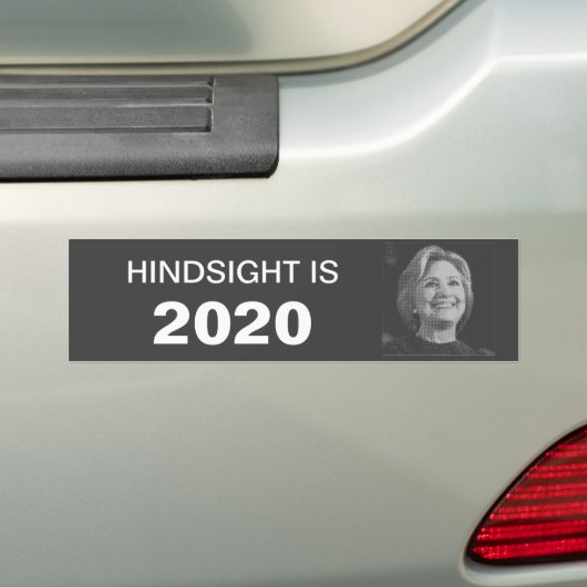 Hillary in 2020 Bumpersticker (Op auto)
