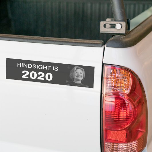 Hillary in 2020 Bumpersticker (Op Truck)