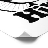 HILLARY IS MY HOMEGIRL -.png Poster (Hoek)