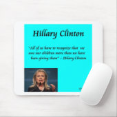 Hillary Kinderen "Voor De Kinderen" Citaat Muismat (Met muis)
