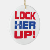 HILLARY LOCK HAAR OP KERAMISCH ORNAMENT (Rechts)