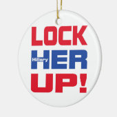 HILLARY LOCK HAAR OP KERAMISCH ORNAMENT (Links)